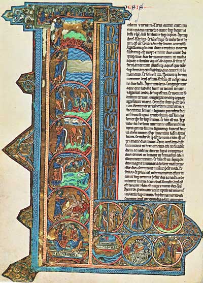 Robert-de-Bello illuminted letter